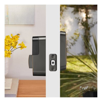 Yale Pro 2 Keyed Pushbutton Keypad Lock with Wi-Fi, Oil-Rubbed Bronze